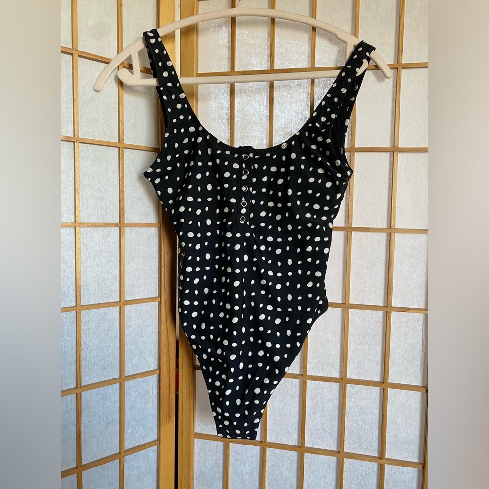 Aerie Polka Dot One Piece Swimsuit